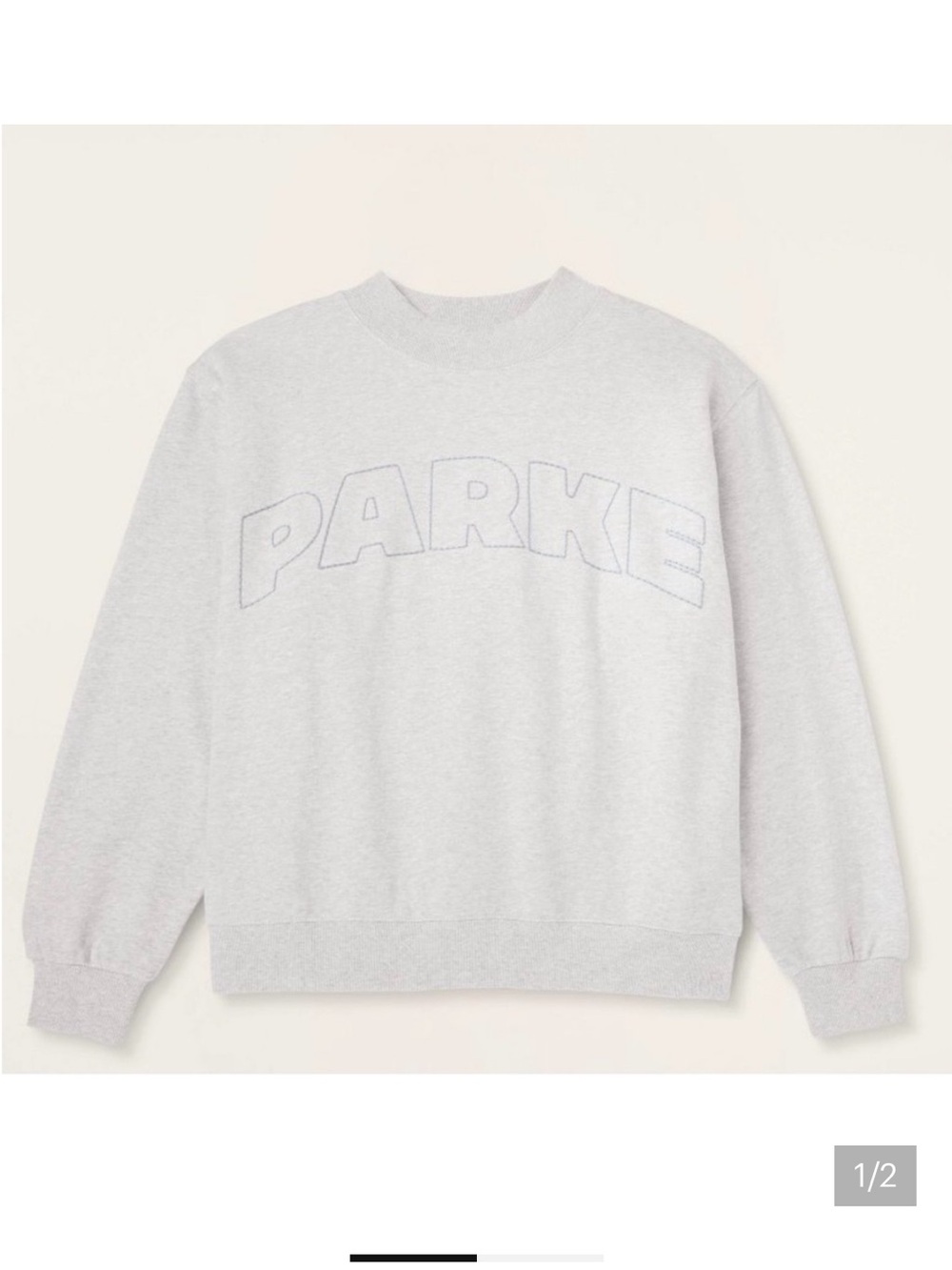🩶🎯🩶Parke x Target Grey Sweatshirt size XXS/XS NWT🤍🎯🤍
